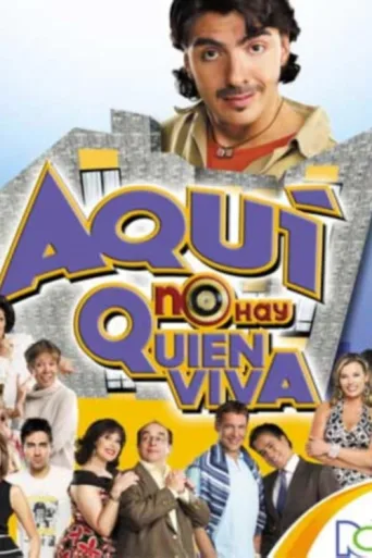 Póster de Aquí no hay quien viva (Colombia)