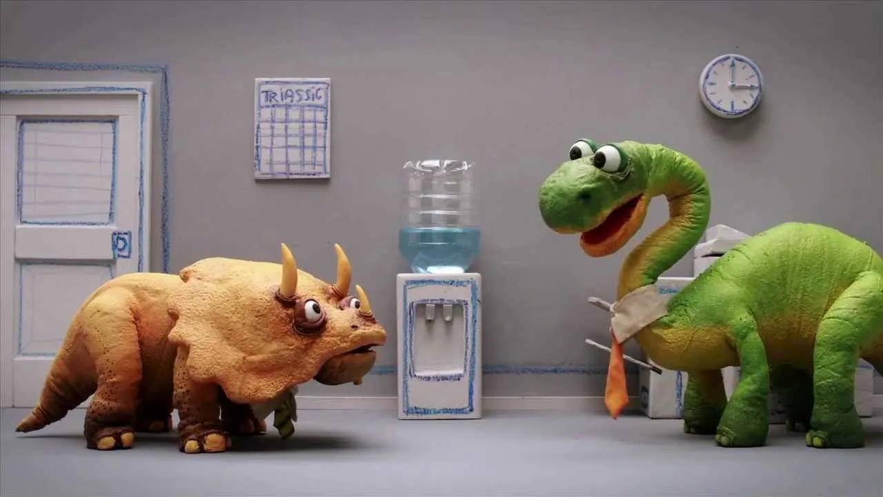 Фоновое изображение для Dinosaur Office