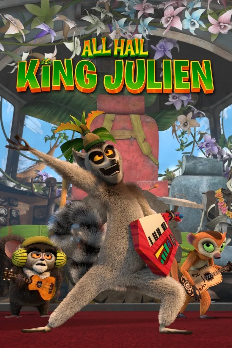 Çok Yaşa, Kral Julien poster