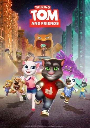 ملصق Talking Tom and Friends