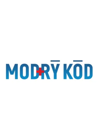 Modrý kód afişi