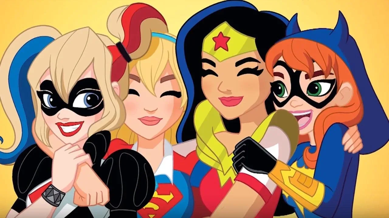 Фоновое изображение для DC Super Hero Girls
