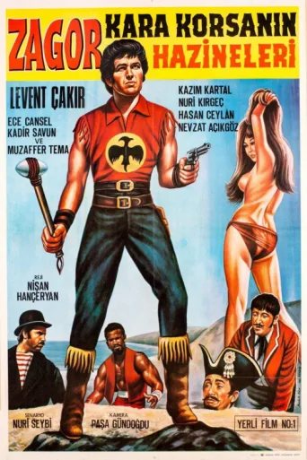 Póster de Zagor: Kara Korsanın Hazineleri