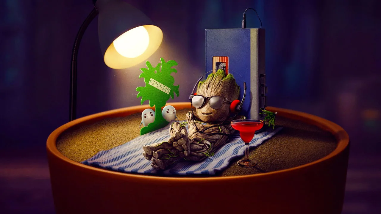 Фоновое изображение для I Am Groot