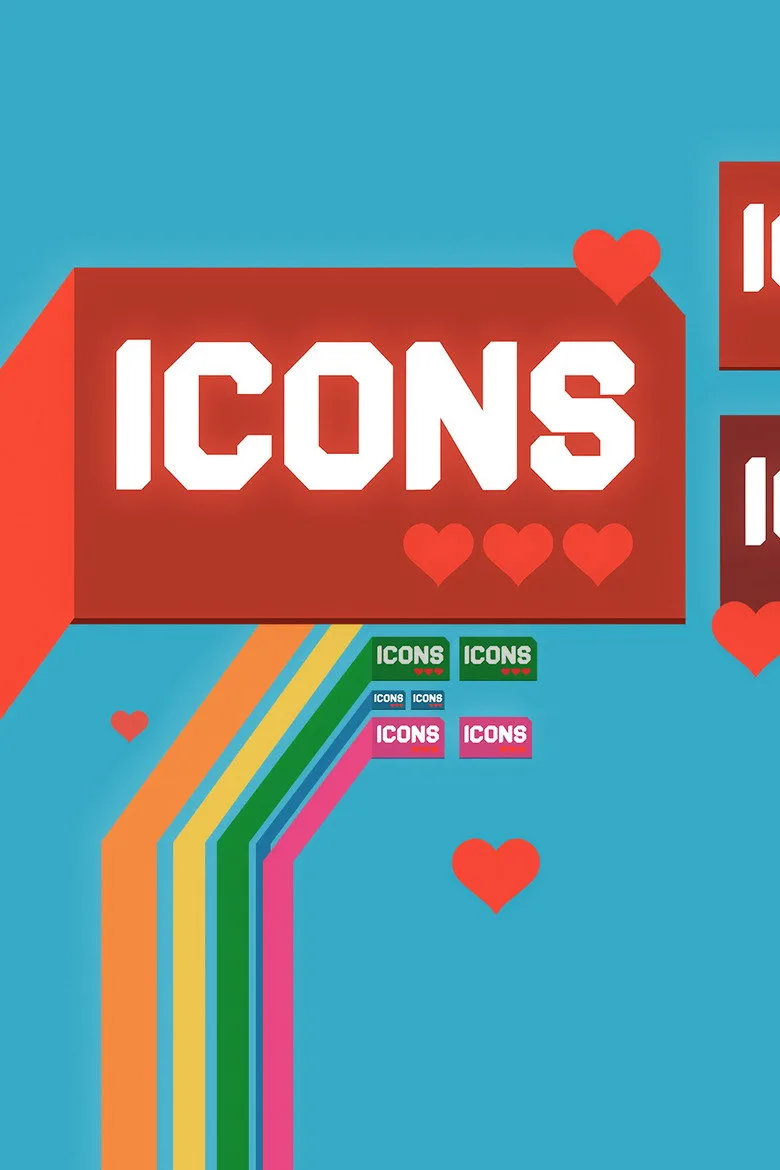 Icons posteri