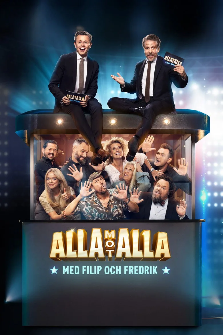 Alla mot alla med Filip och Fredrik poster