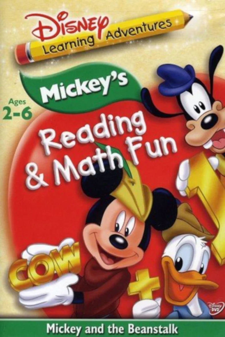 Disney Learning Adventures: Mickey's Reading & Math Fun: Mickey and the Beanstalk posteri