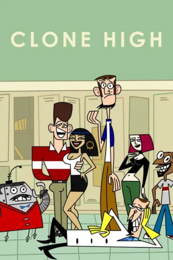 ملصق Clone High
