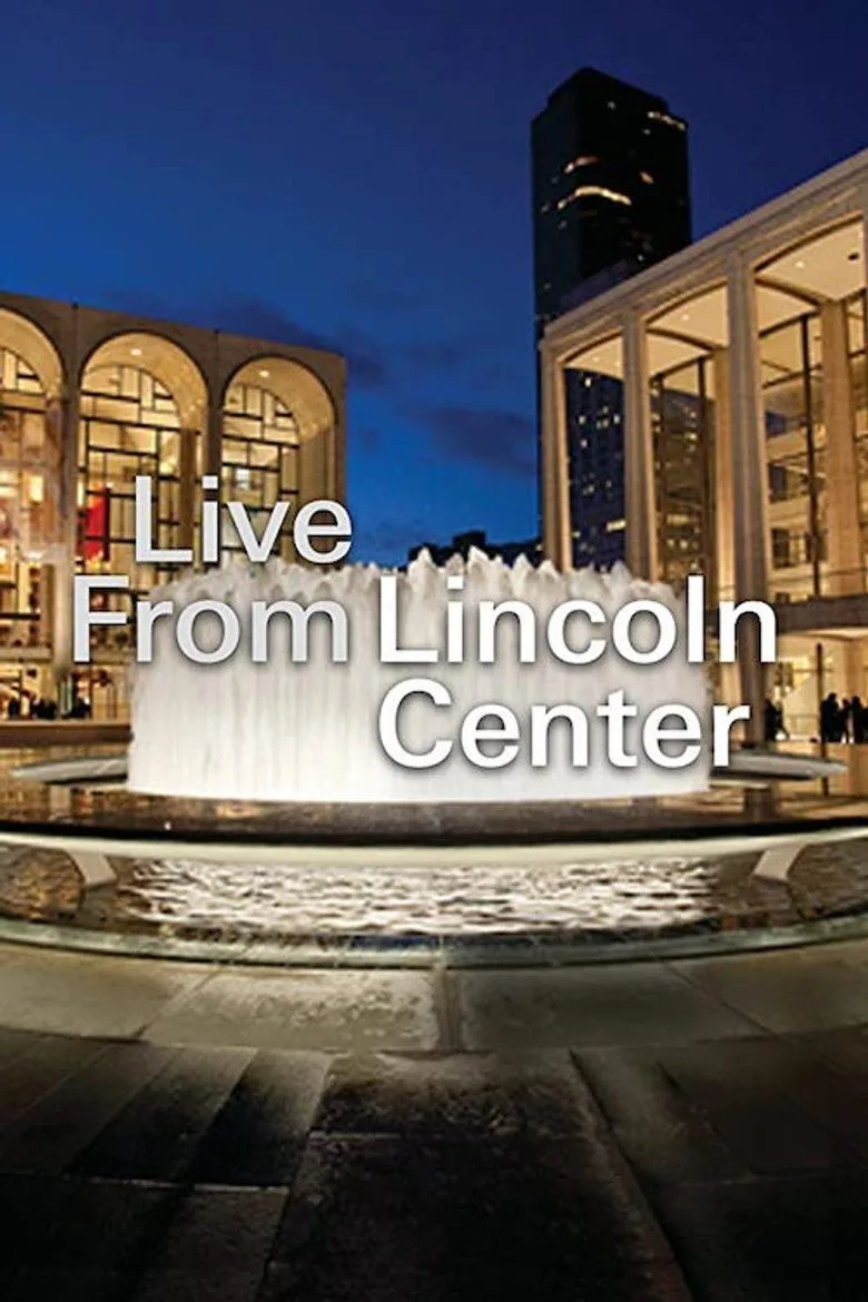 Live from Lincoln Center posteri