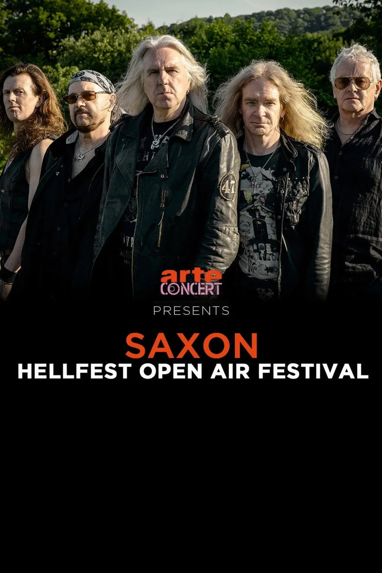 Saxon - Hellfest 2024 posteri