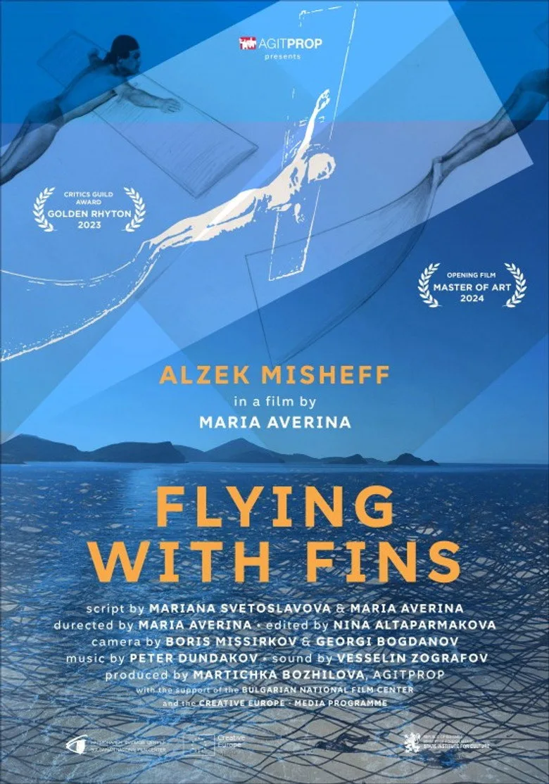 Flying with Fins posteri