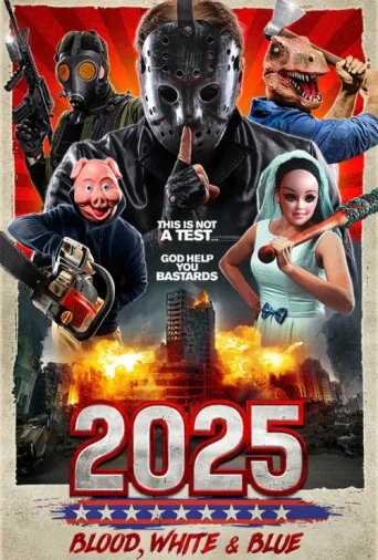 Póster de Blood, White & Blue