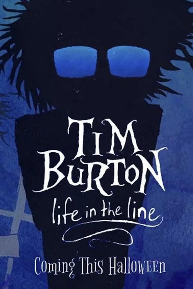 Tim Burton: Life in the Line posteri