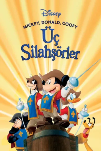 Póster de Mickey, Donald ve Goofy: Üç Silahşörler