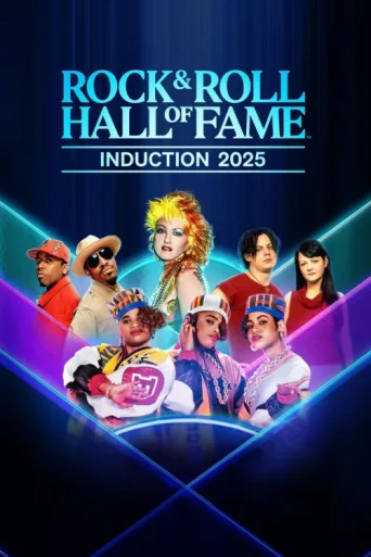 ملصق 2025 Rock & Roll Hall of Fame Induction Ceremony