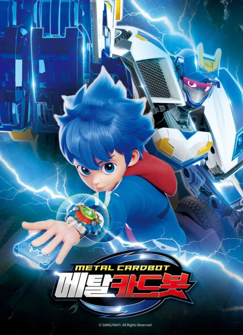 Metal Cardbot posteri