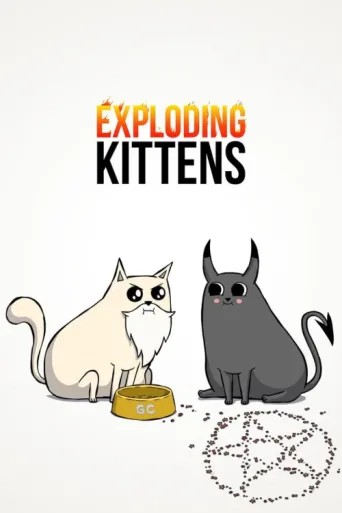 ملصق Exploding Kittens