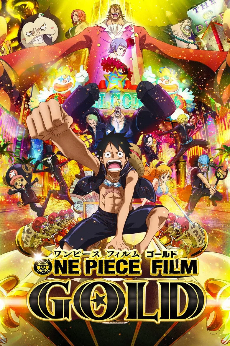 One Piece Film: Gold posteri