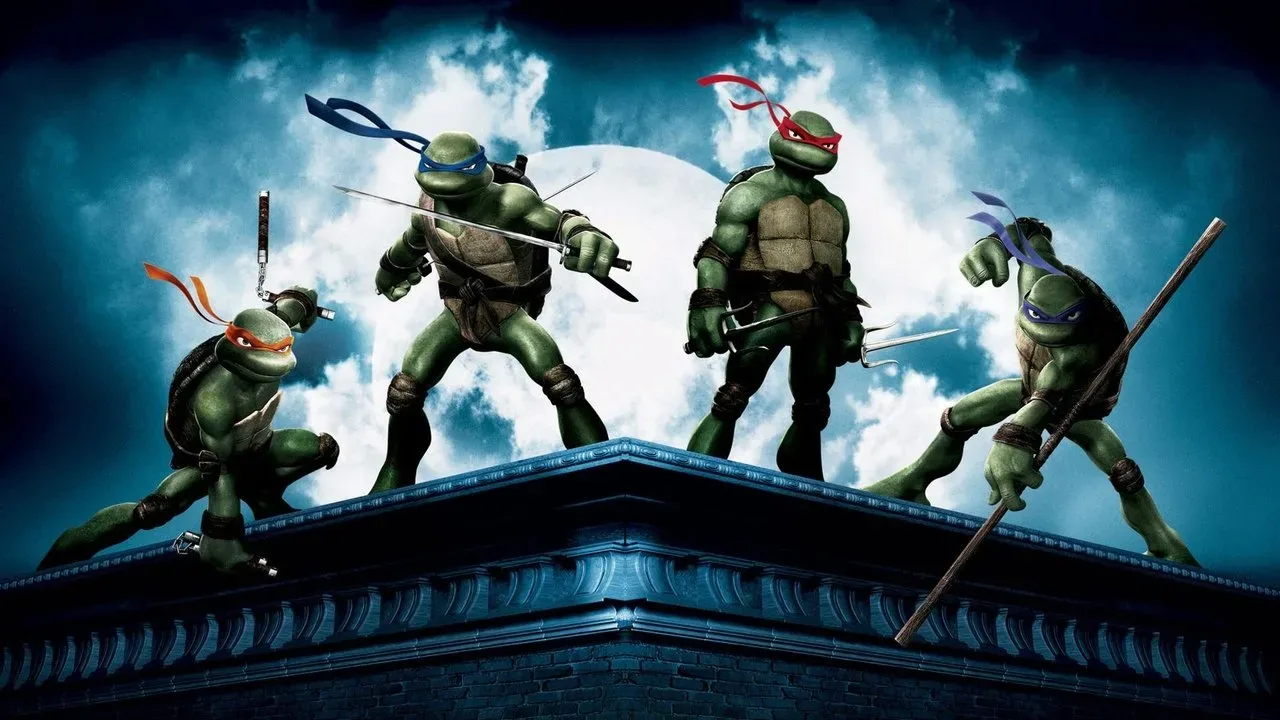 خلفية لـ Ninja Kaplumbağalar 4