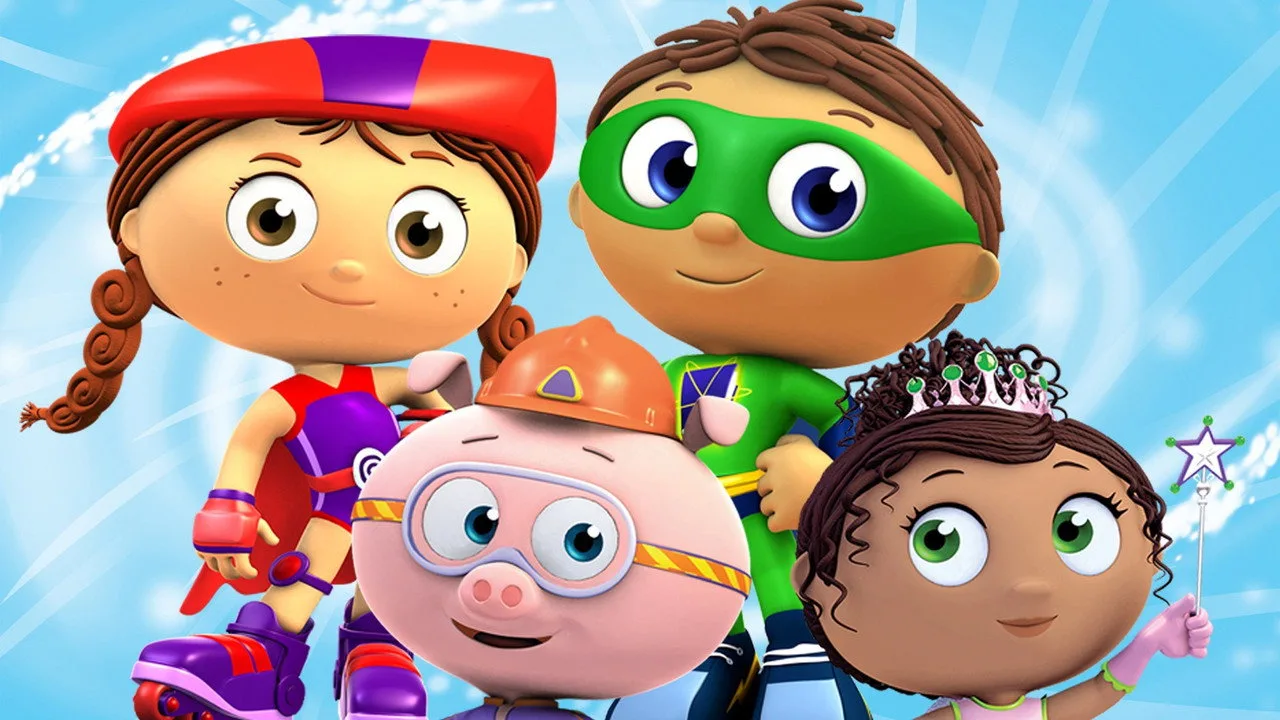 Фоновое изображение для Super Why!