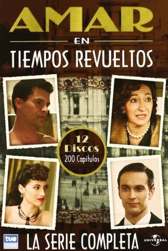 Póster de Amar en tiempos revueltos