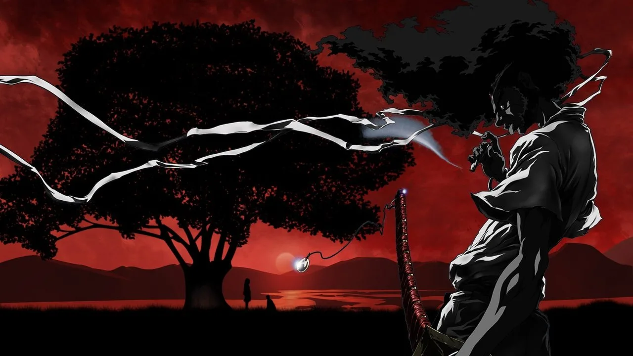 Фоновое изображение для Afro Samurai