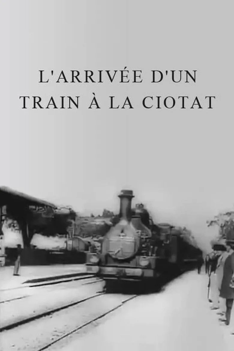 L'arrivée d'un train à La Ciotat posteri