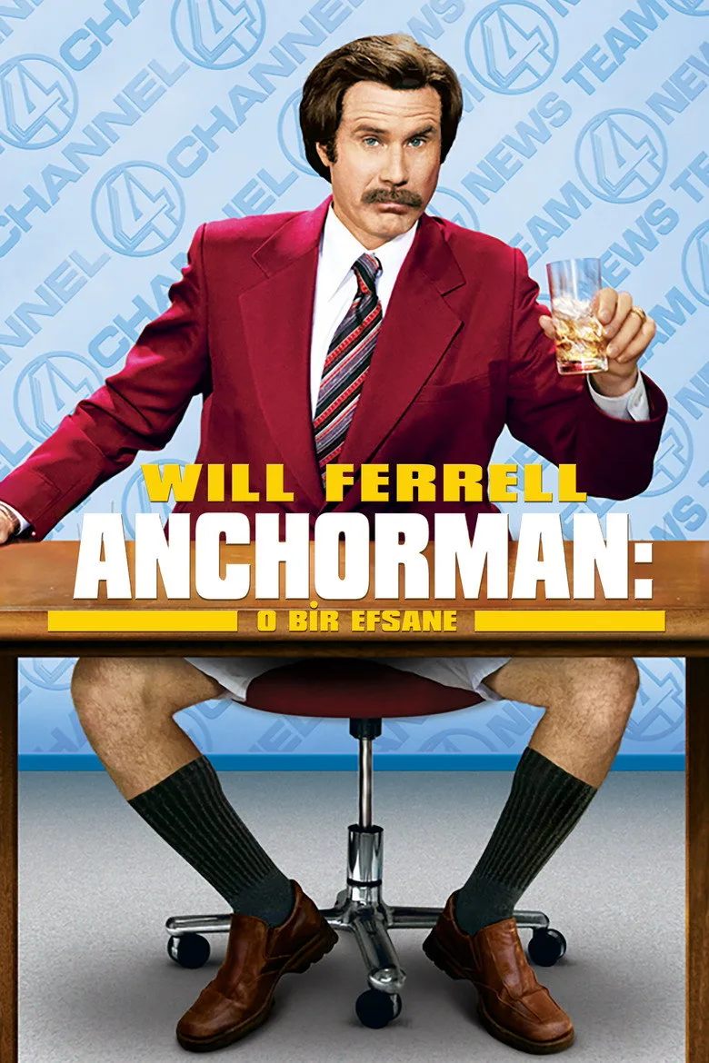 Anchorman: O Bir Efsane posteri