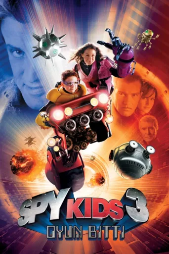 Póster de Spy kids 3: Oyun Bitti