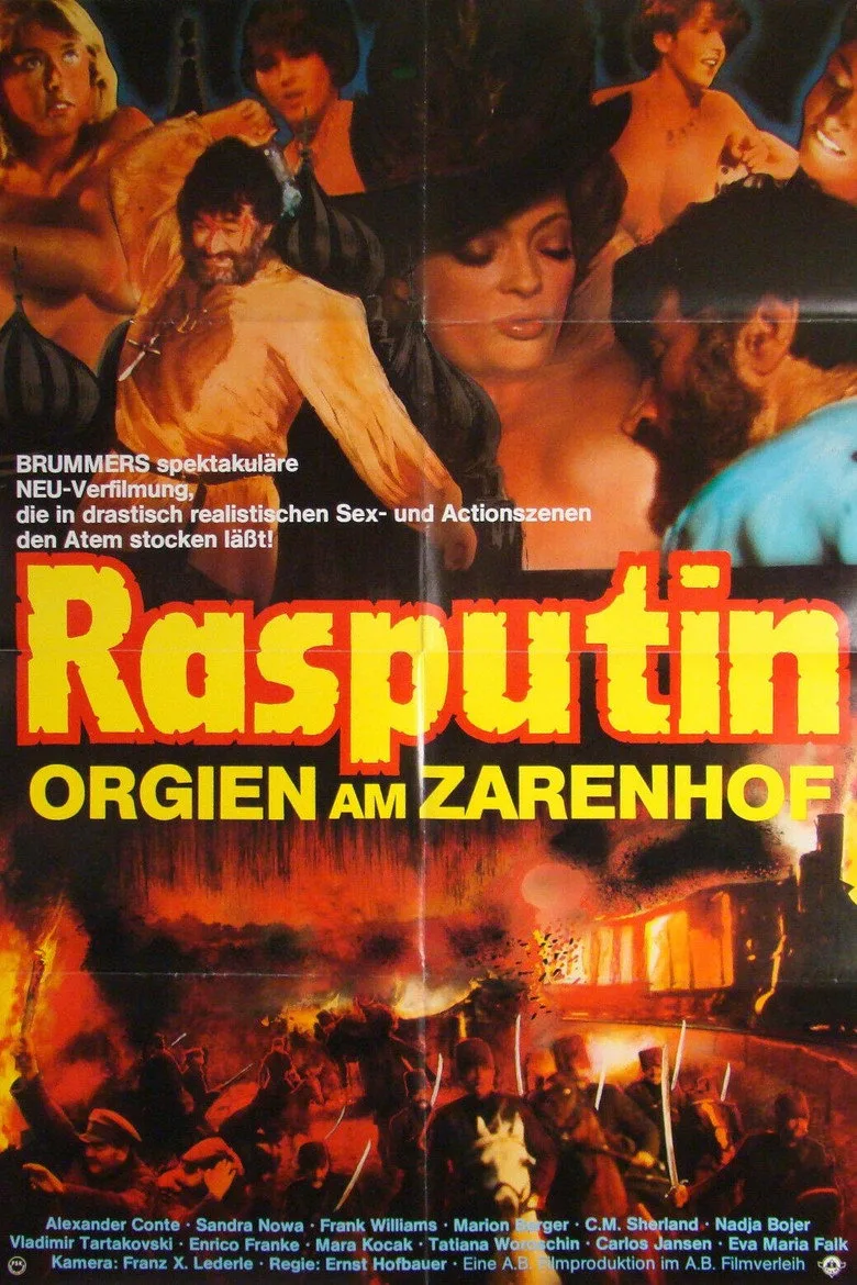Rasputin - Orgien am Zarenhof poster