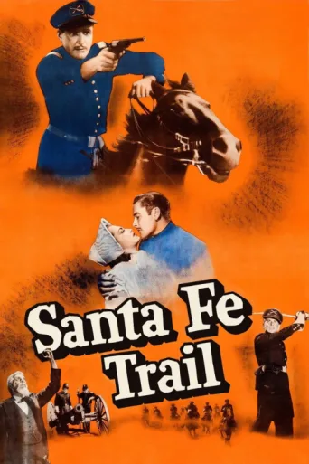 Póster de Santa Fe Trail