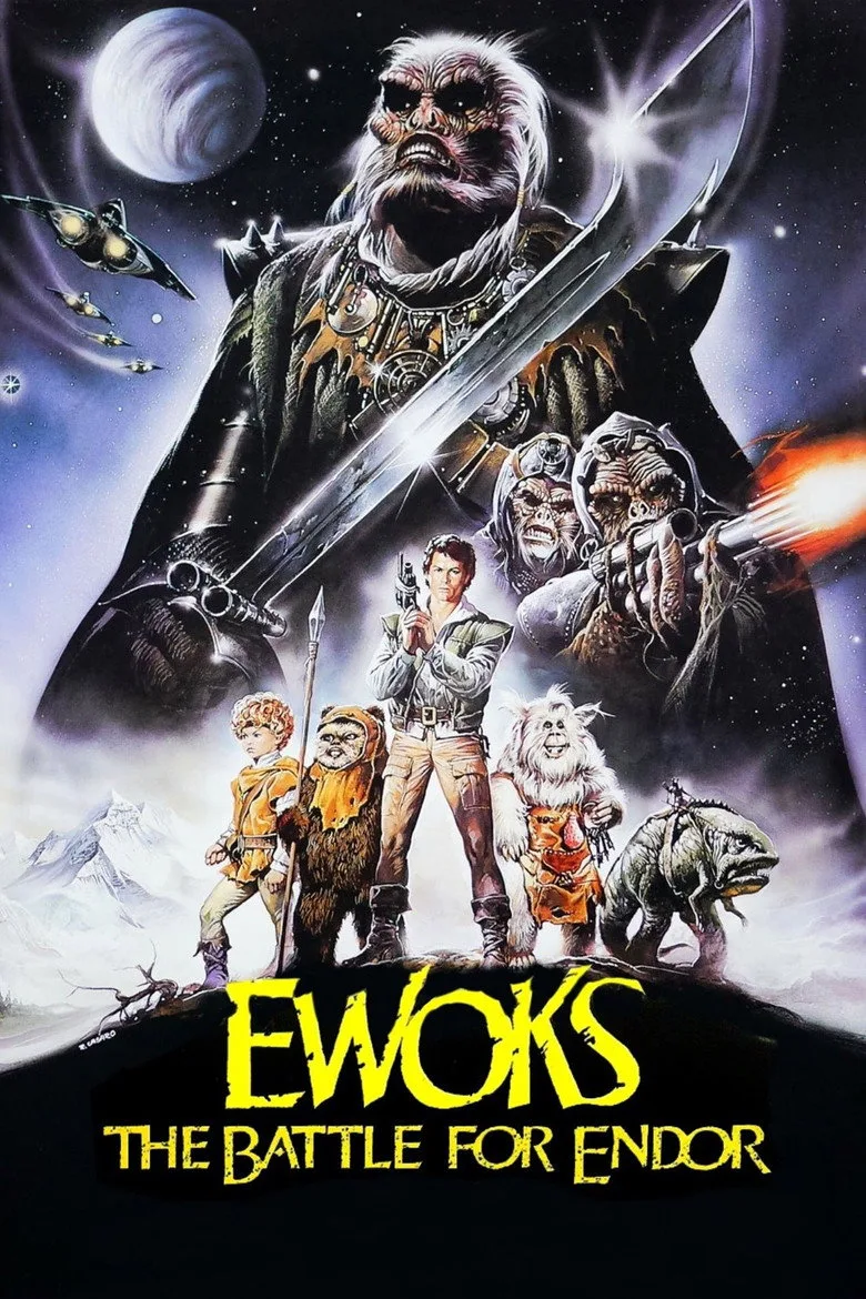 Yıldız Savaşları: Ewok Maceralari 2 - Endor Savasi poster