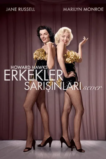 Póster de Erkekler Sarışınları Sever
