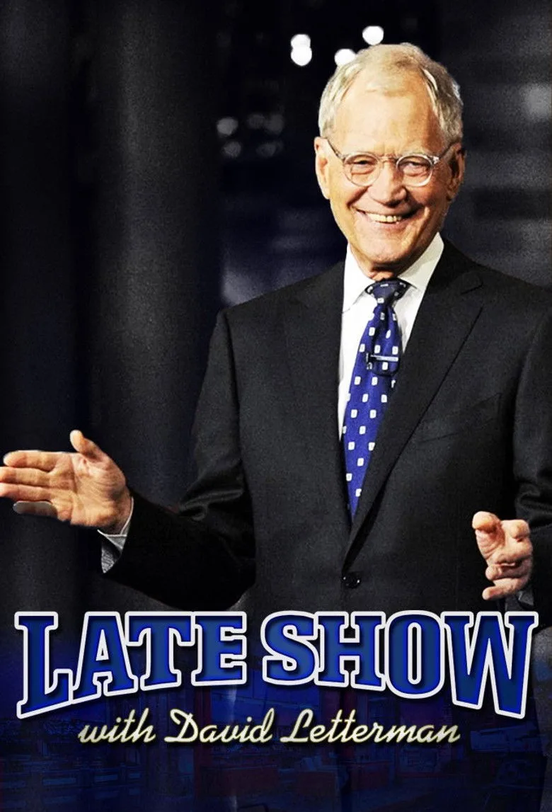 David Letterman ile Geç Gösteri posteri