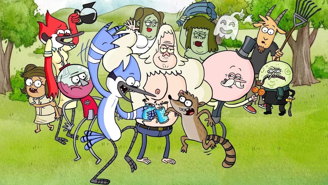 خلفية لـ Regular Show