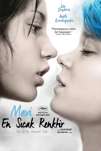 ملصق Mavi En Sıcak Renktir