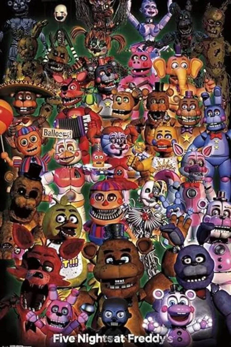BlitzPrime Plays FNAF posteri