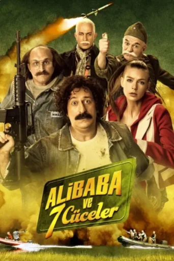 Póster de Ali Baba ve 7 Cüceler