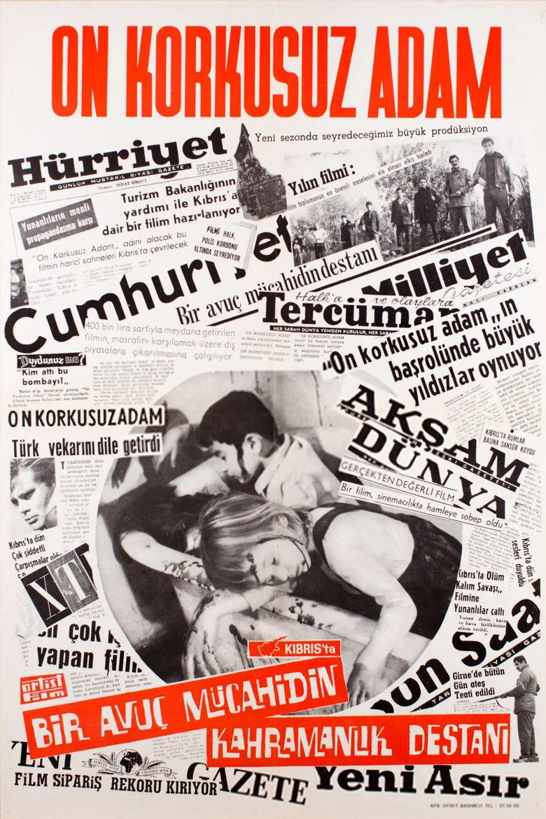On Korkusuz Adam posteri