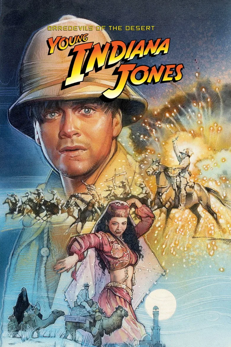 The Adventures of Young Indiana Jones: Daredevils of the Desert posteri