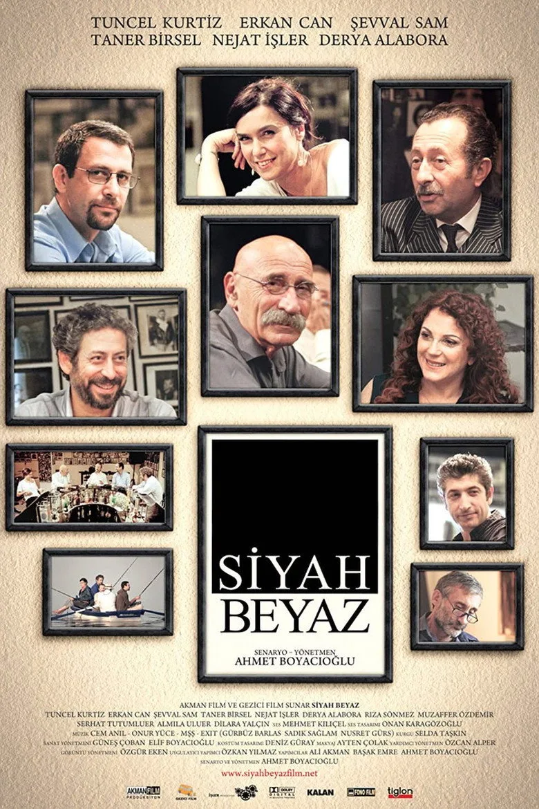 Siyah Beyaz posteri