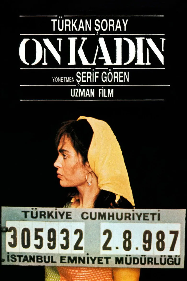 On Kadın posteri