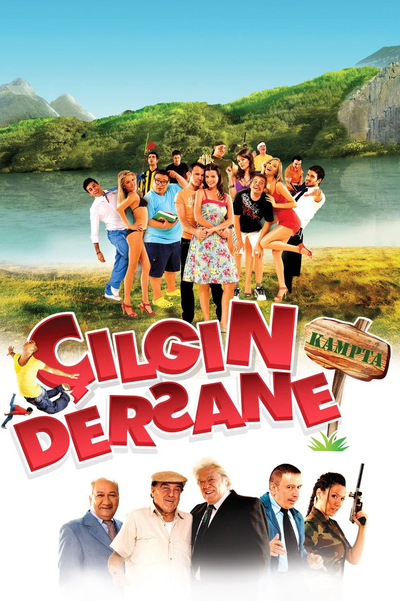 Çılgın Dersane Kampta posteri