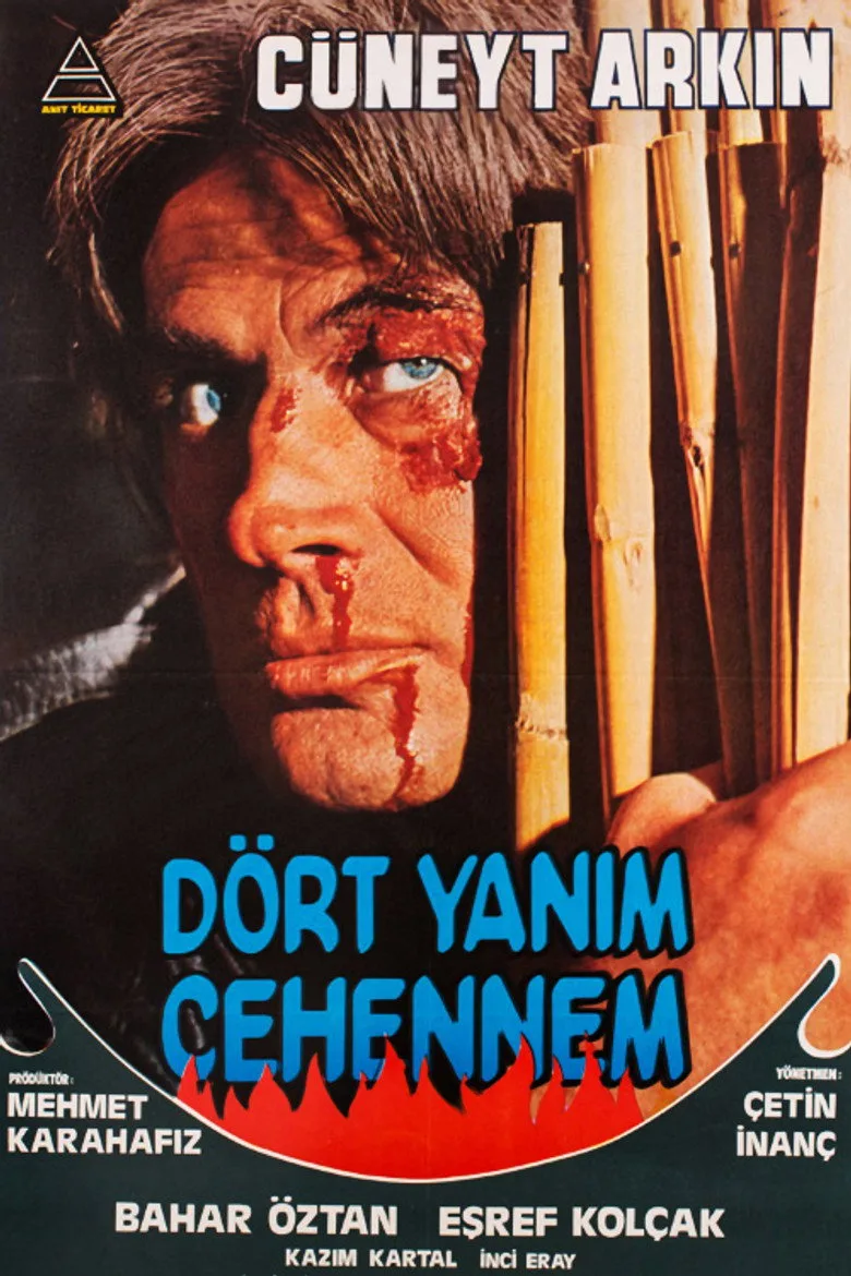 Dört Yanım Cehennem posteri