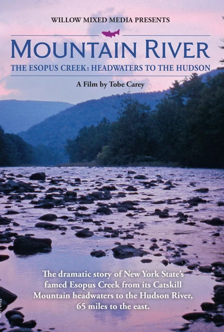 MOUNTAIN RIVER - The Esopus Creek: Headwaters to the Hudson posteri