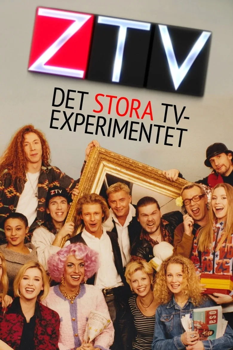 ZTV - det stora tv-experimentet posteri
