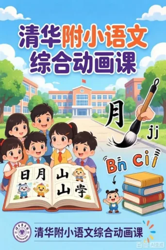 Póster de 清华附小语文综合动画课