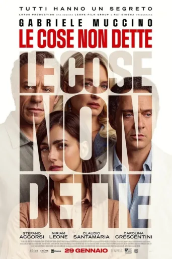 Póster de Le cose non dette