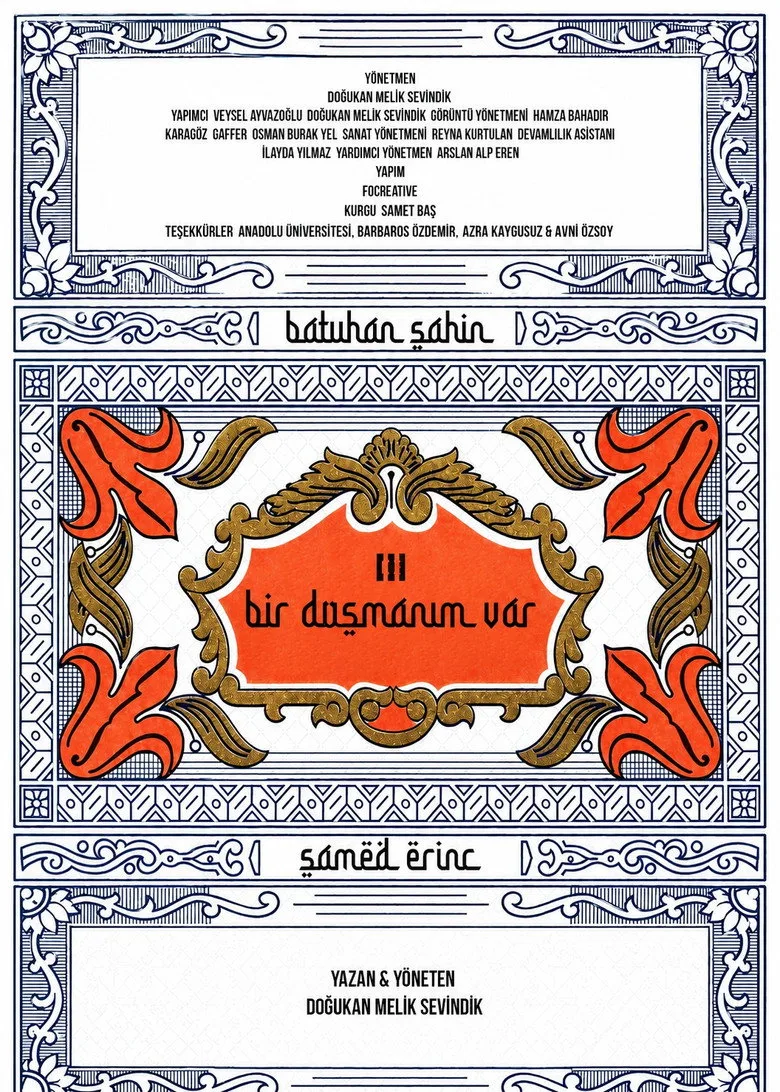 Bir Düşmanım Var poster