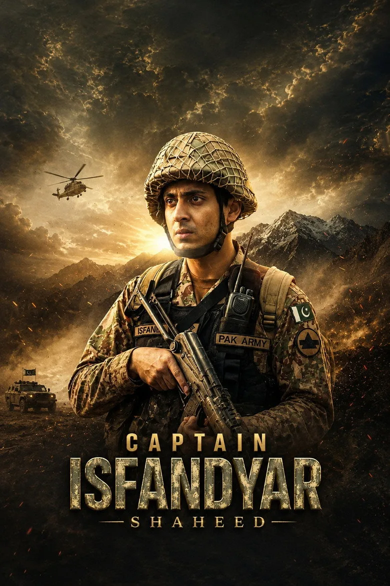 Captain Isfandyar Shaheed poster